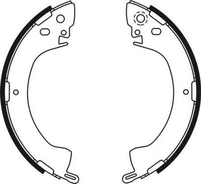 Brake Shoe Set ABE C05001ABE