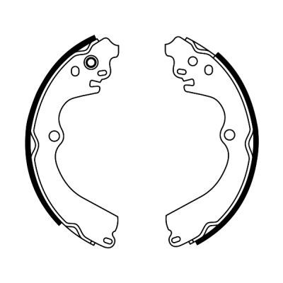 Brake Shoe Set ABE C07009ABE