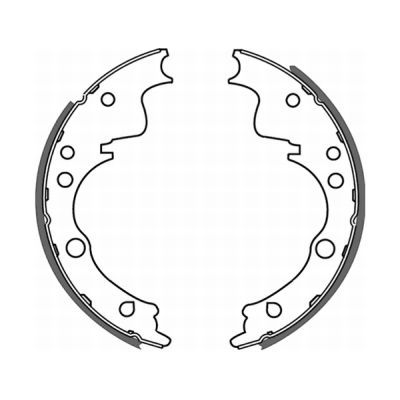 ABE C0E001ABE Brake Shoe Set