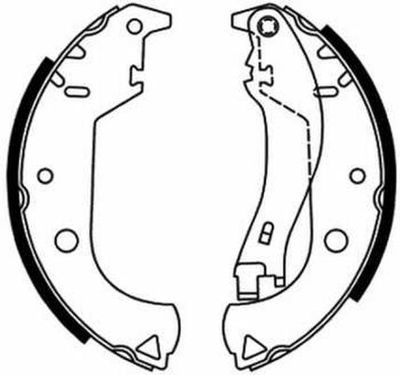 Brake Shoe Set ABE C0F020ABE
