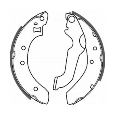 Brake Shoe Set ABE C0G014ABE