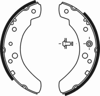 Brake Shoe Set ABE C0G017ABE