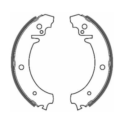 ABE C0L000ABE Brake Shoe Set