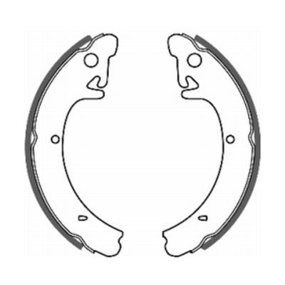 ABE C0L002ABE Brake Shoe Set