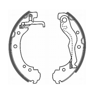 Brake Shoe Set ABE C0W011ABE