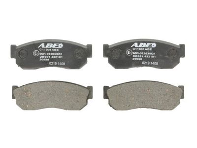 Brake Pad Set, disc brake ABE C11001ABE