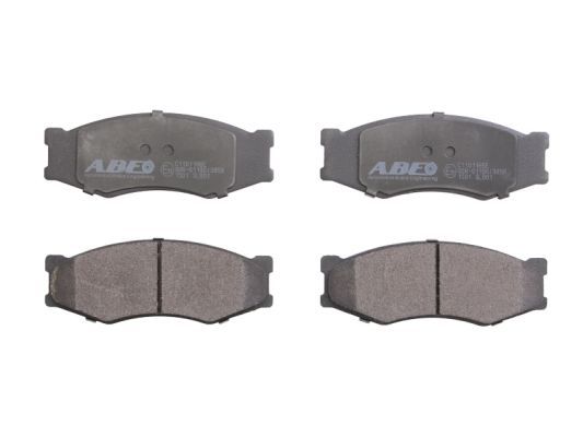 ABE C11011ABE Brake Pad Set, disc brake