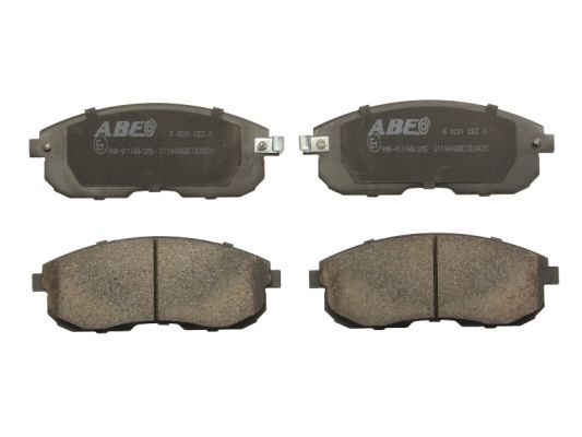 ABE C11044ABE Brake Pad Set, disc brake
