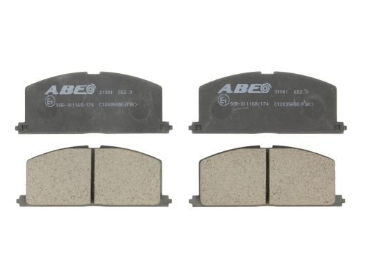 ABE C12035ABE Brake Pad Set, disc brake