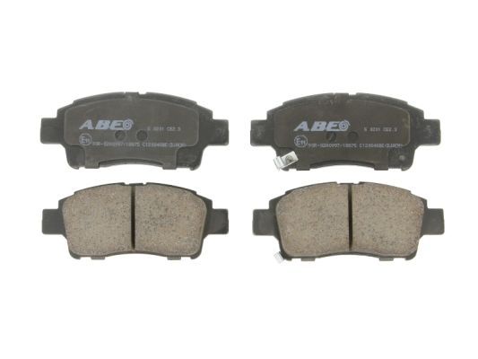 ABE C12084ABE Brake Pad Set, disc brake