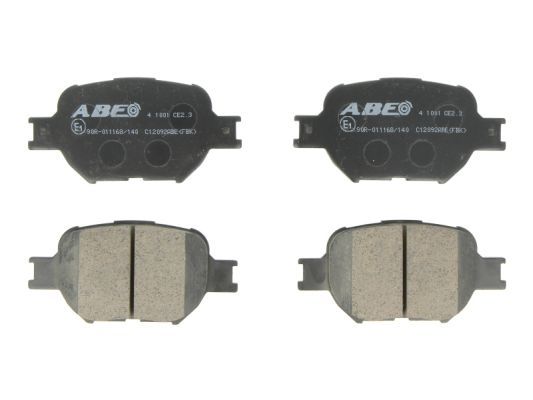 ABE C12092ABE Brake Pad Set, disc brake