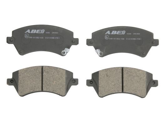 ABE C12101ABE Brake Pad Set, disc brake