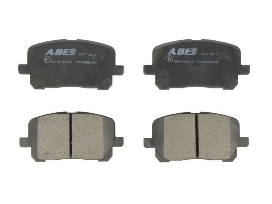 ABE C12102ABE Brake Pad Set, disc brake