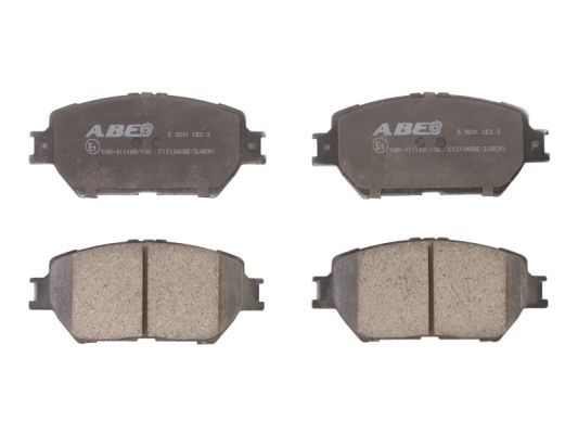 ABE C12104ABE Brake Pad Set, disc brake
