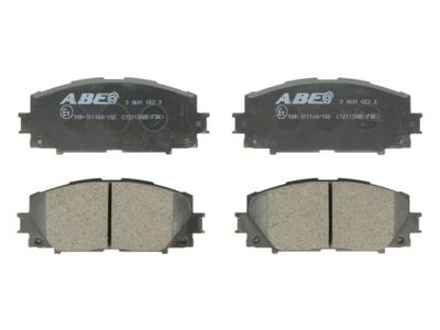 Brake Pad Set, disc brake ABE C12113ABE