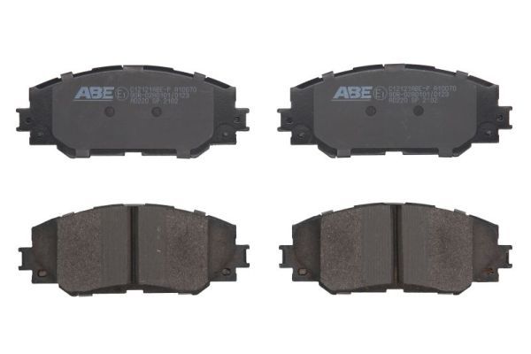 ABE C12121ABE-P Brake Pad Set, disc brake