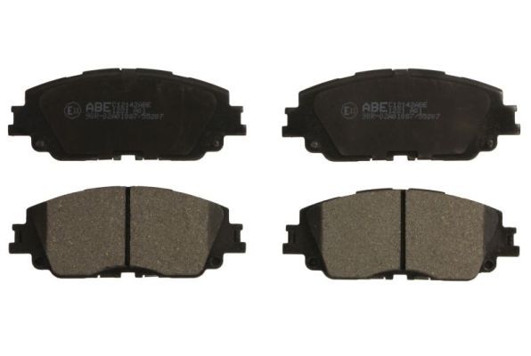 ABE C12142ABE Brake Pad Set, disc brake