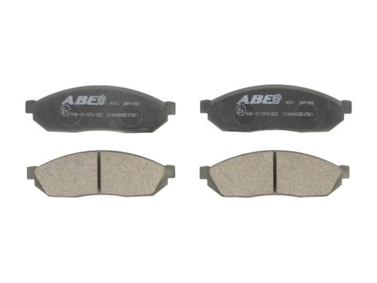 ABE C14004ABE Brake Pad Set, disc brake