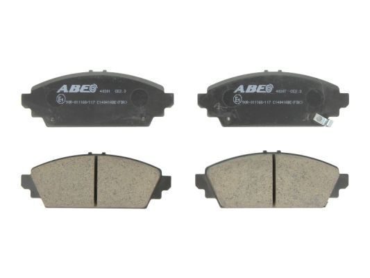 ABE C14041ABE Brake Pad Set, disc brake