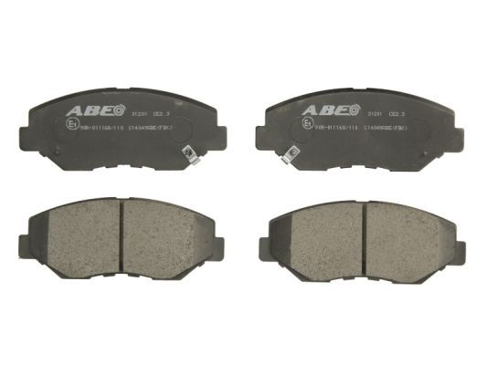 ABE C14049ABE Brake Pad Set, disc brake