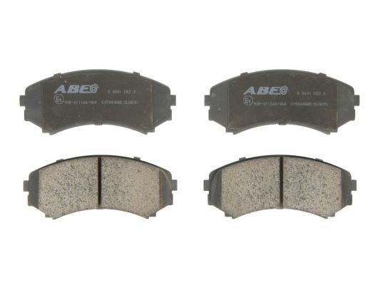 ABE C15040ABE Brake Pad Set, disc brake