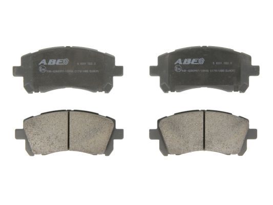 ABE C17011ABE Brake Pad Set, disc brake