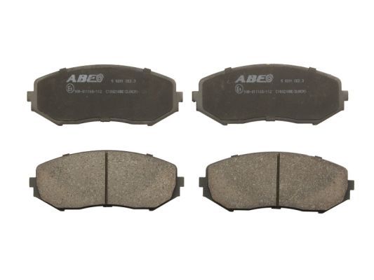 ABE C18021ABE Brake Pad Set, disc brake