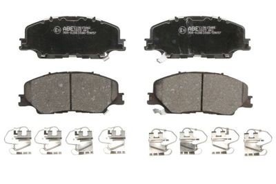 Brake Pad Set, disc brake ABE C19015ABE