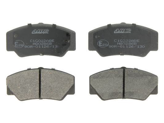 ABE C1G022ABE Brake Pad Set, disc brake