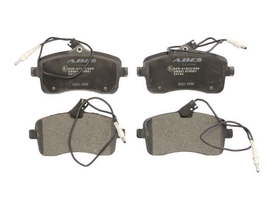 ABE C1P045ABE Brake Pad Set, disc brake