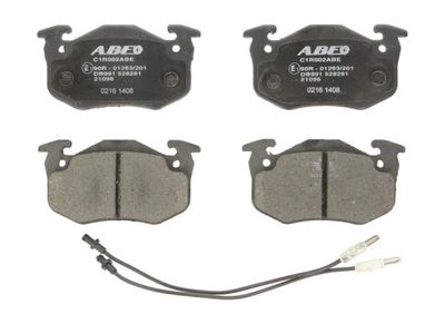 Brake Pad Set, disc brake ABE C1R002ABE