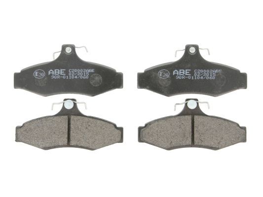 ABE C20002ABE Brake Pad Set, disc brake
