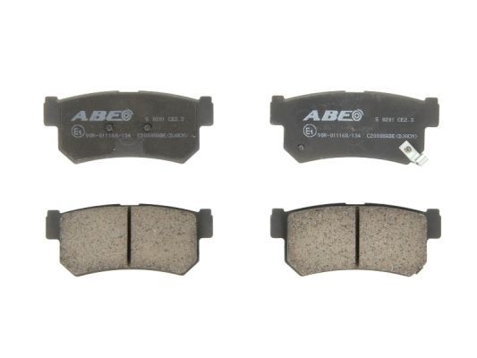 ABE C20008ABE Brake Pad Set, disc brake