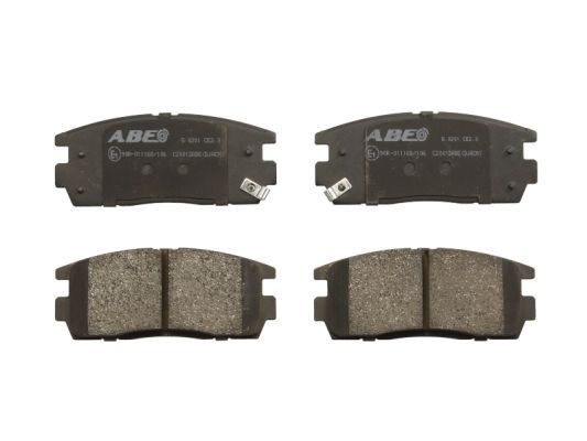 ABE C20012ABE Brake Pad Set, disc brake