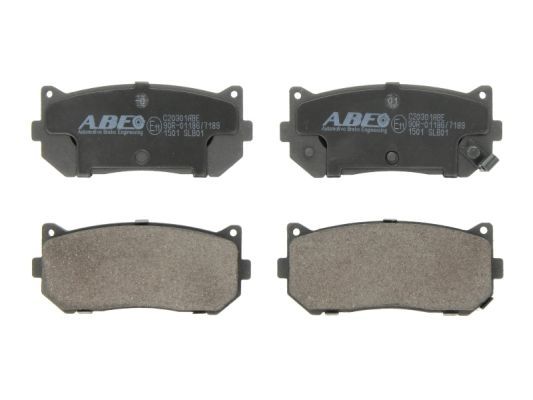ABE C20301ABE Brake Pad Set, disc brake