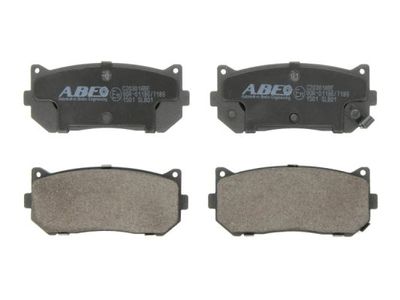 Brake Pad Set, disc brake ABE C20301ABE