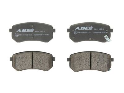 Brake Pad Set, disc brake ABE C20307ABE