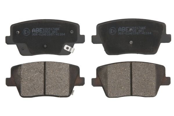 ABE C20517ABE Brake Pad Set, disc brake