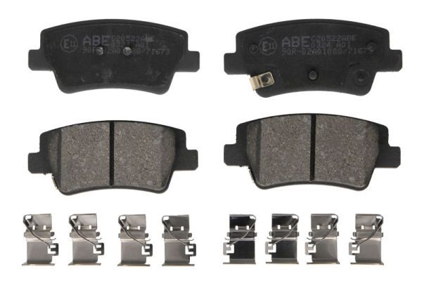 ABE C20522ABE Brake Pad Set, disc brake