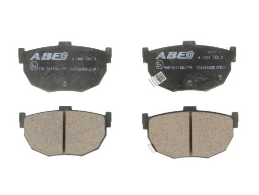 ABE C21026ABE Brake Pad Set, disc brake