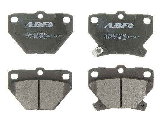 ABE C22020ABE Brake Pad Set, disc brake