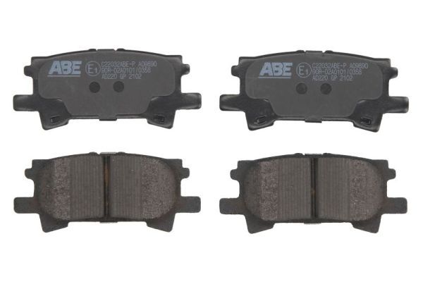 ABE C22032ABE-P Brake Pad Set, disc brake