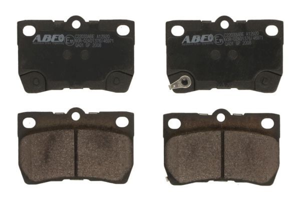 ABE C22033ABE Brake Pad Set, disc brake
