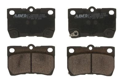 Brake Pad Set, disc brake ABE C22033ABE