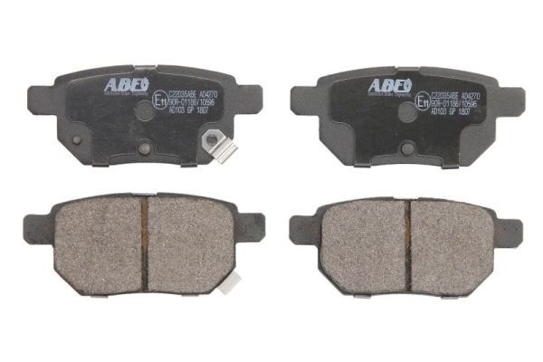 ABE C22035ABE Brake Pad Set, disc brake