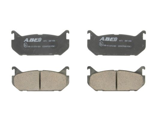 ABE C23007ABE Brake Pad Set, disc brake