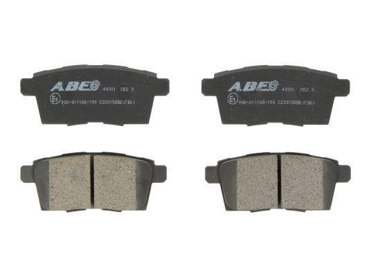 ABE C23015ABE Brake Pad Set, disc brake