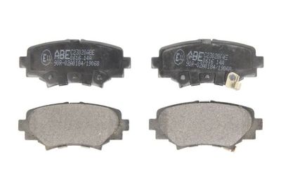 Brake Pad Set, disc brake ABE C23020ABE
