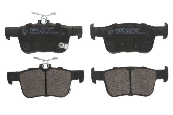ABE C24022ABE Brake Pad Set, disc brake