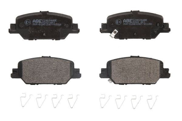 ABE C24024ABE Brake Pad Set, disc brake